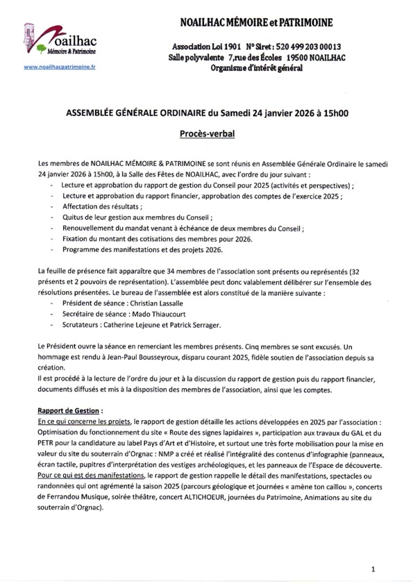 assemblée 2026 assemblée 2026