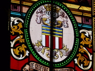 vitrail armoiries  des Chabrignac 